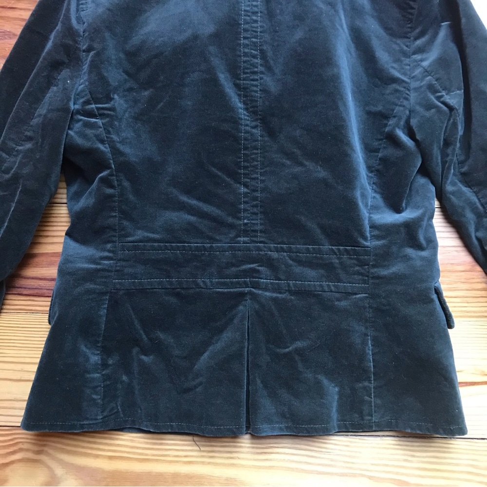 Talbots Velvet Double-Breasted Blazer, EUC, 8 - Picture 16 of 16